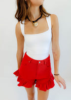 Camille Square Neck Bodysuit