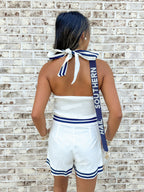 Nautical Halter Bow Set