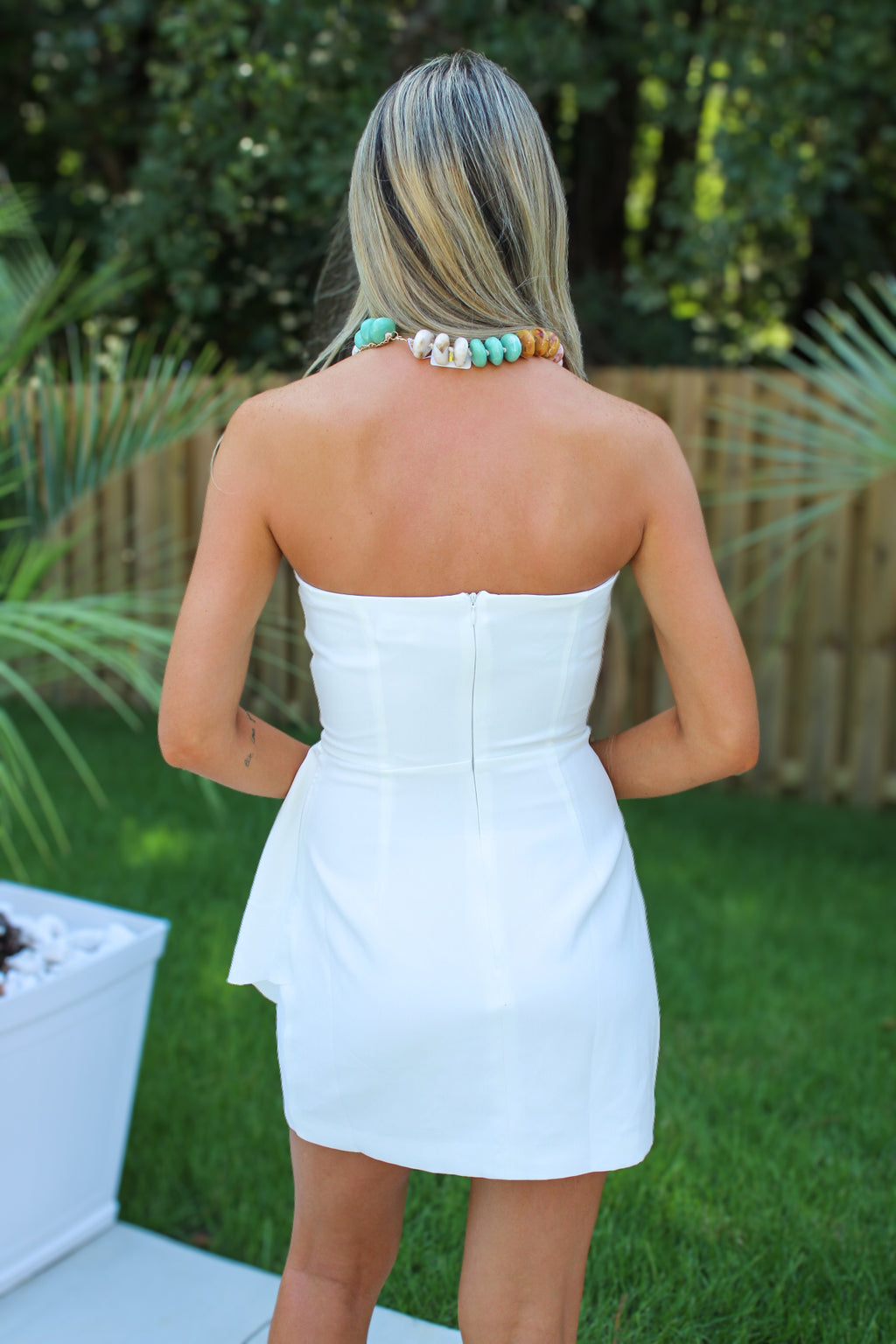 Erica Strapless Mini Dress