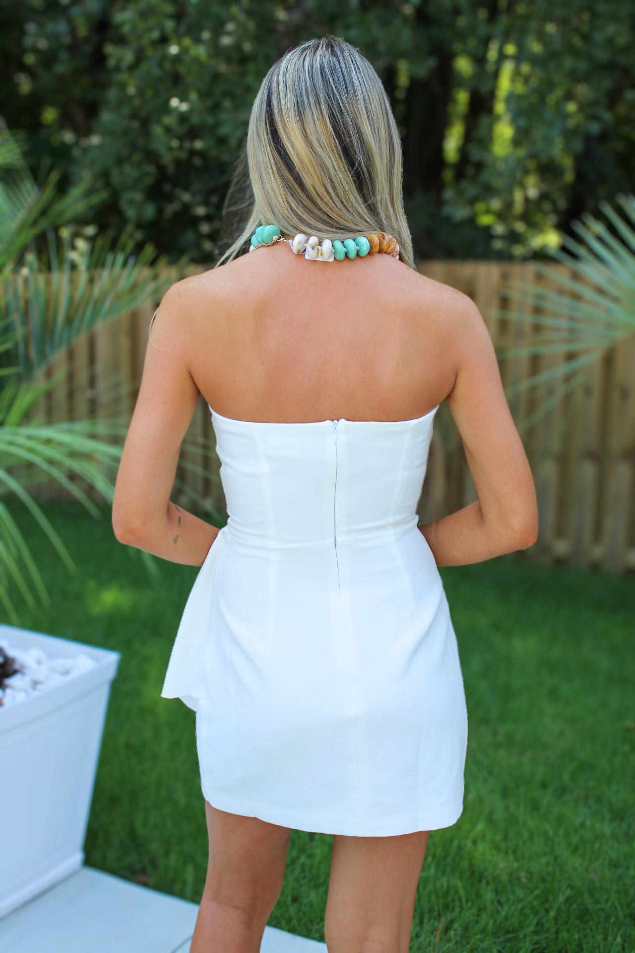 Erica Strapless Mini Dress
