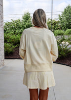 Amalie Checkered Sweatshirt