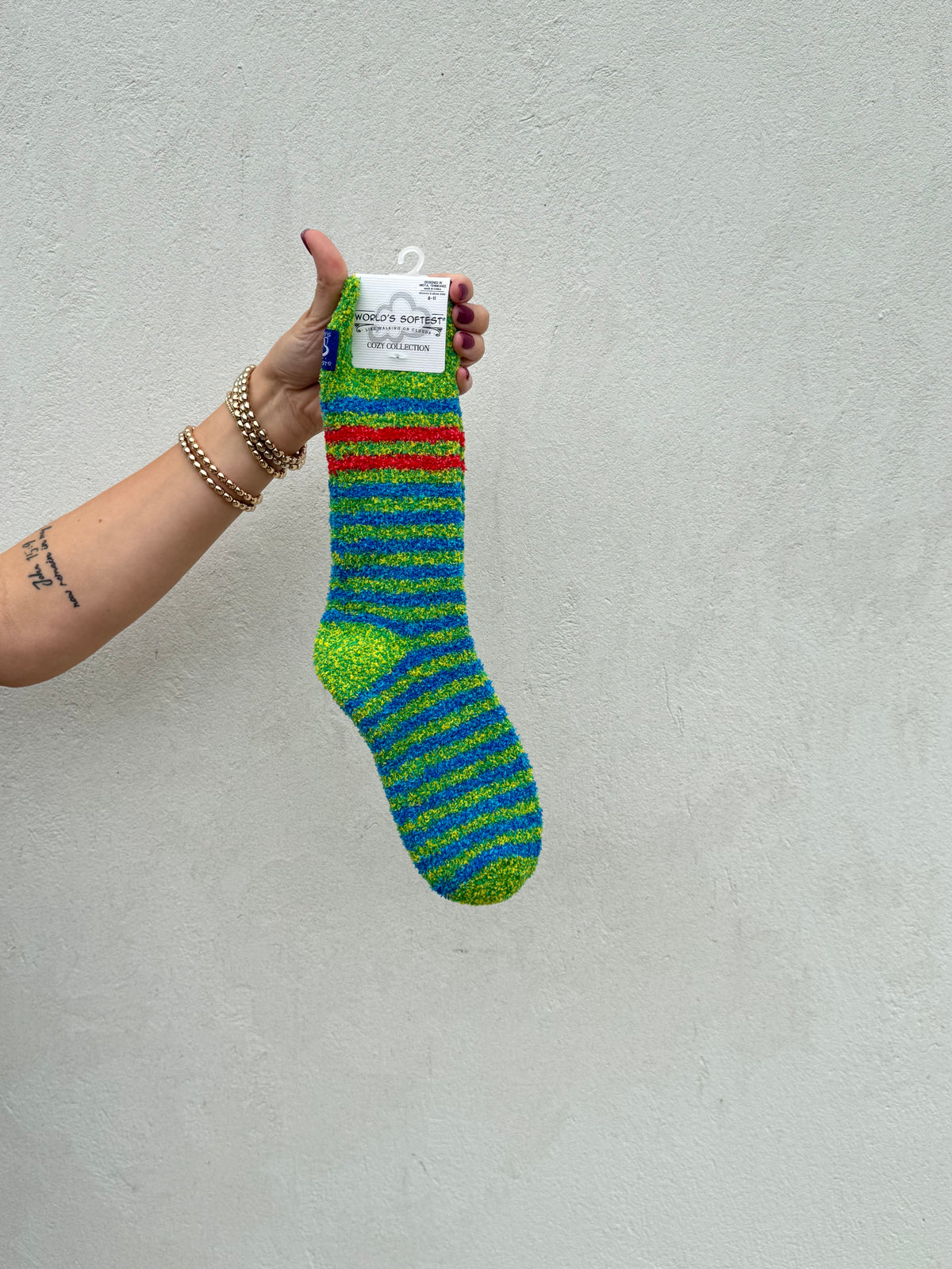 Holiday Cozy Crew Socks
