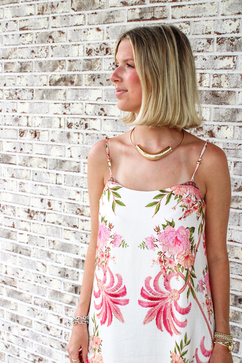 Skye Strap Shift Maxi Dress
