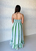 Magnolia Striped Midi Dress