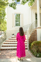 Palm Beach Caftan Midi Dress