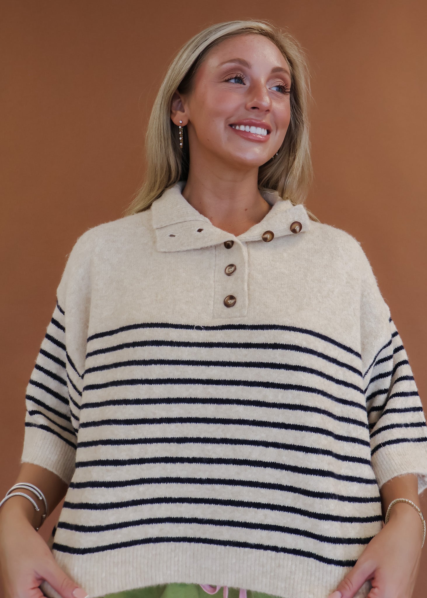Tatum Stripe Knit Top
