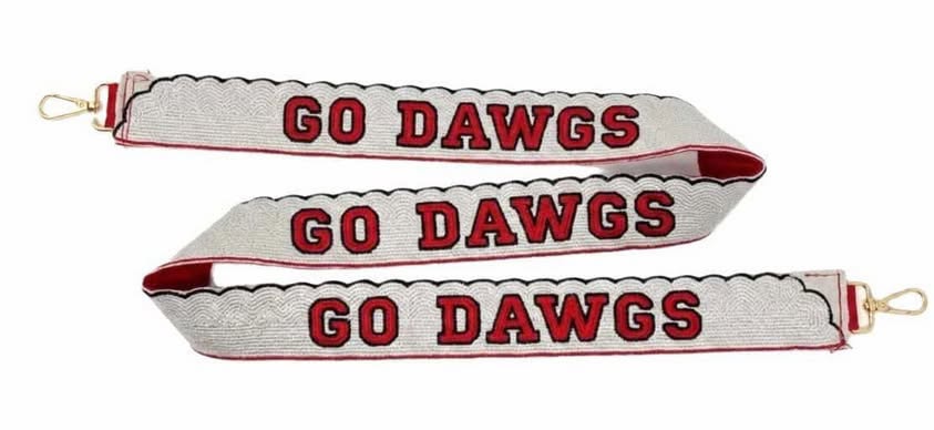 Go Dawgs Scalloped Purse Strap