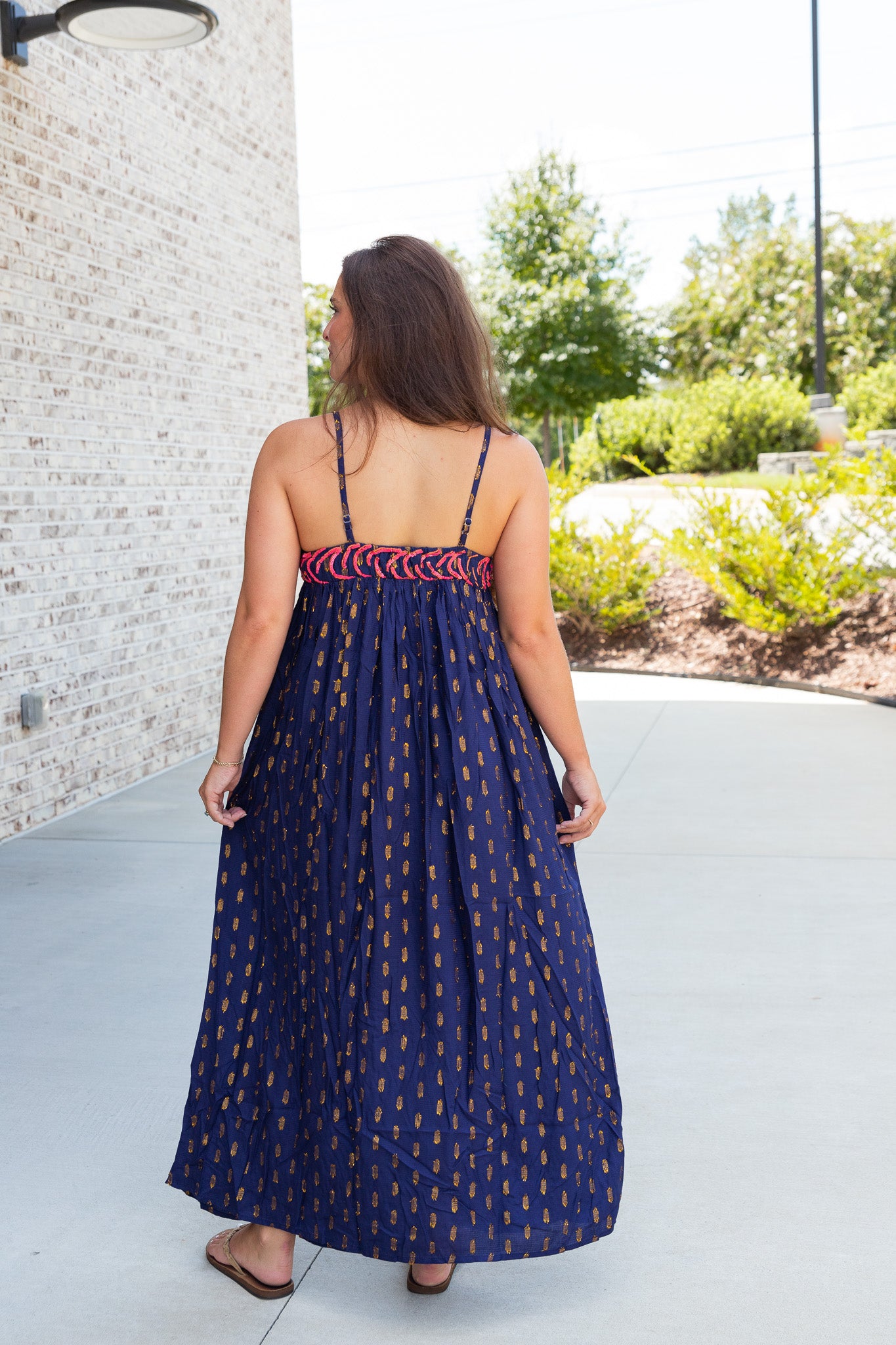 Bowfin Fish Embellished Lurex Dress