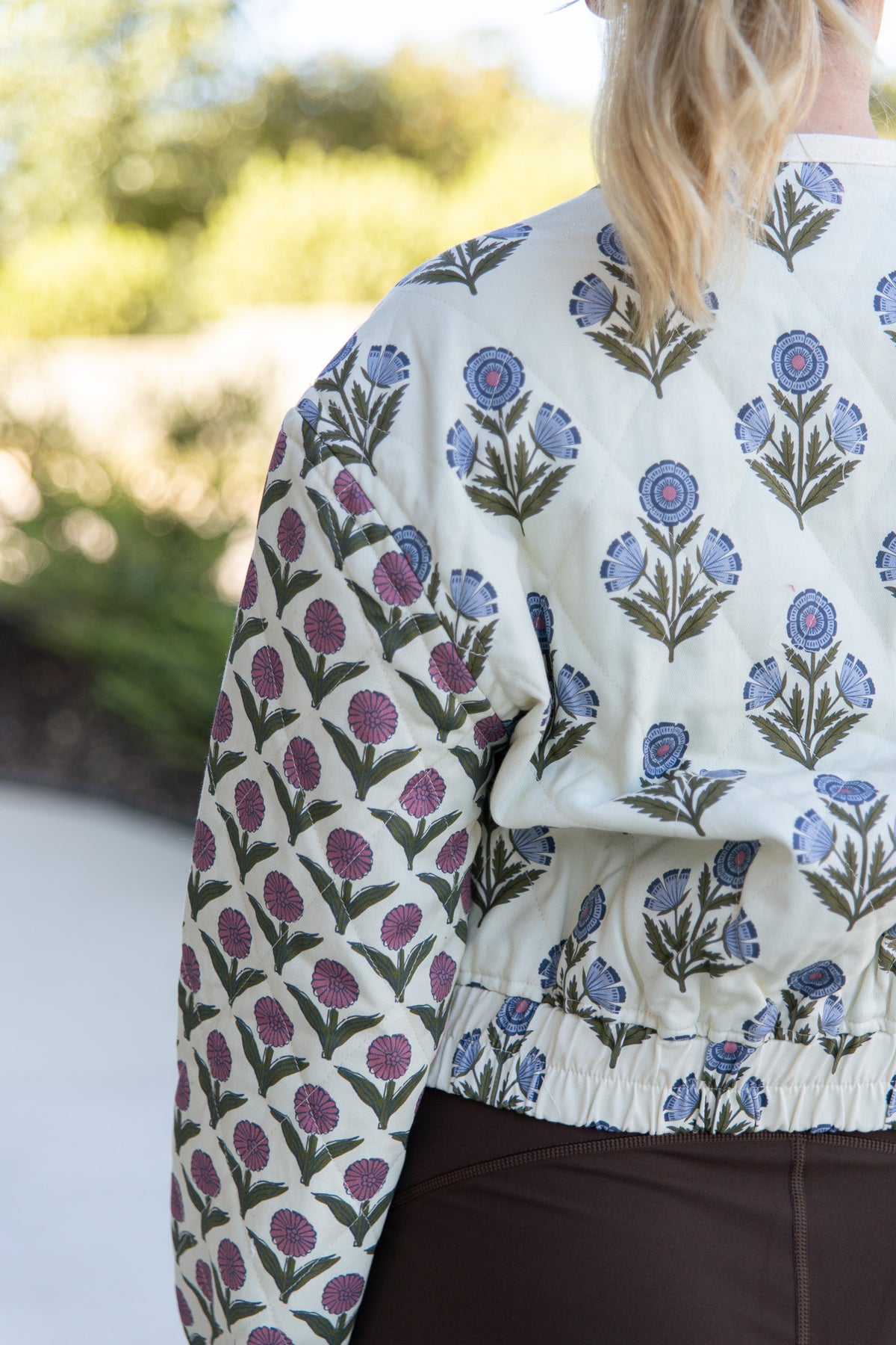 Danika Floral Quilted Jacket