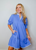 Harper Stripe Mini Dress