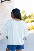 Keyla Contrast Striped Top