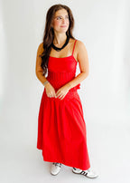 Stephanie Pleated Maxi Skirt