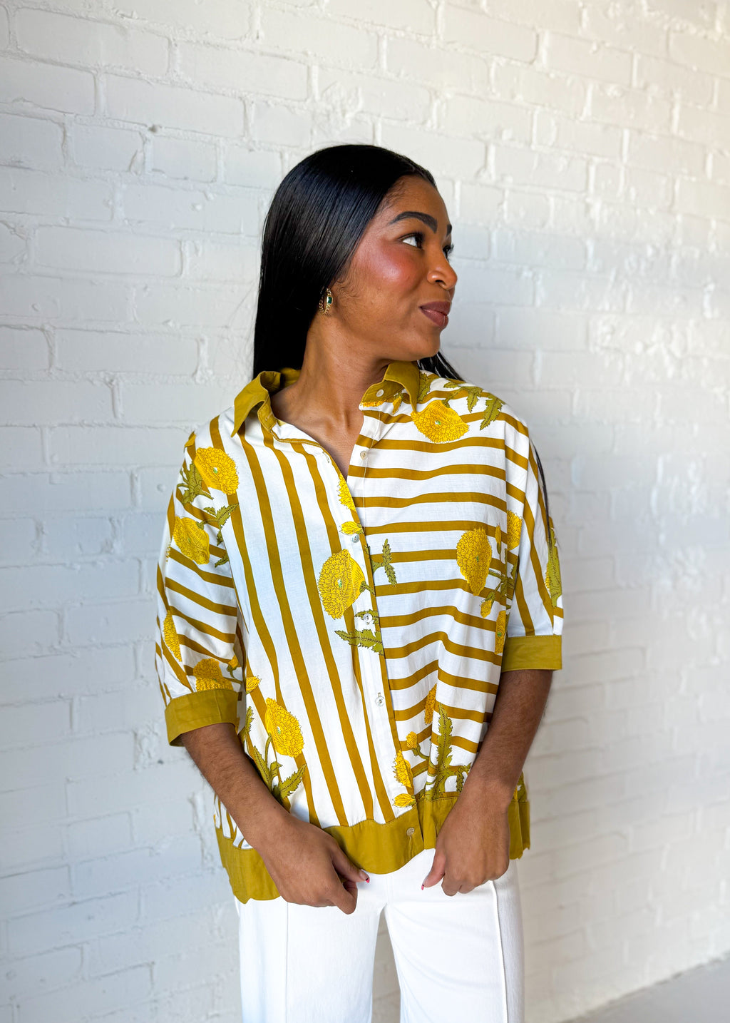 Meadow Lane Floral Top