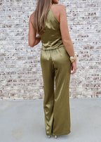 Scarlett Satin Set
