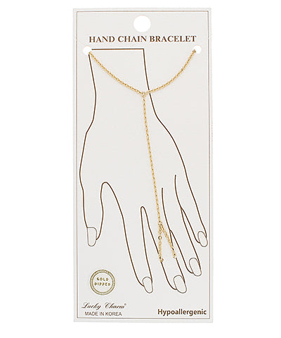 Simple Hand Chain Bracelet