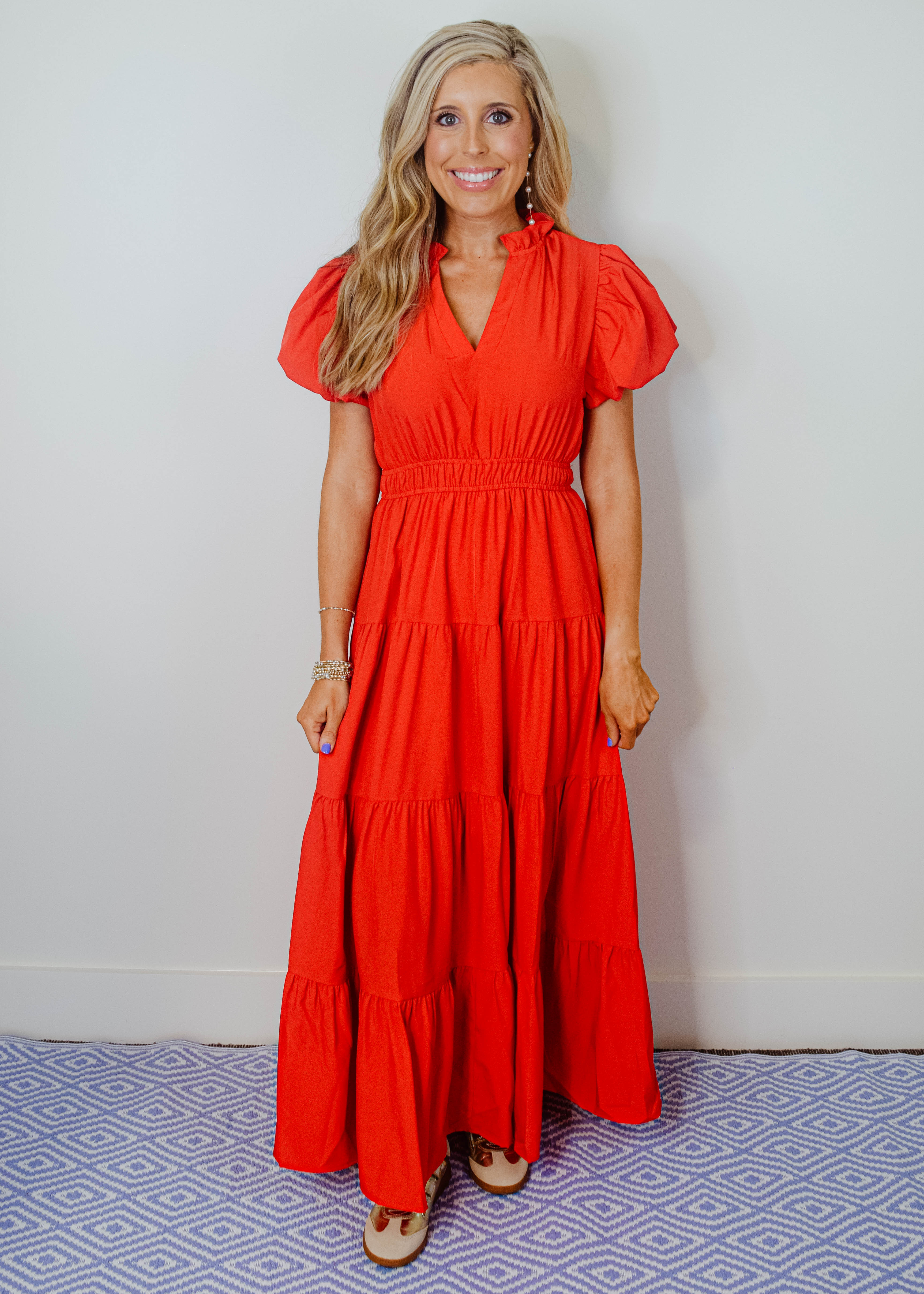 Amelia Tiered Maxi Dress – The Swank Company