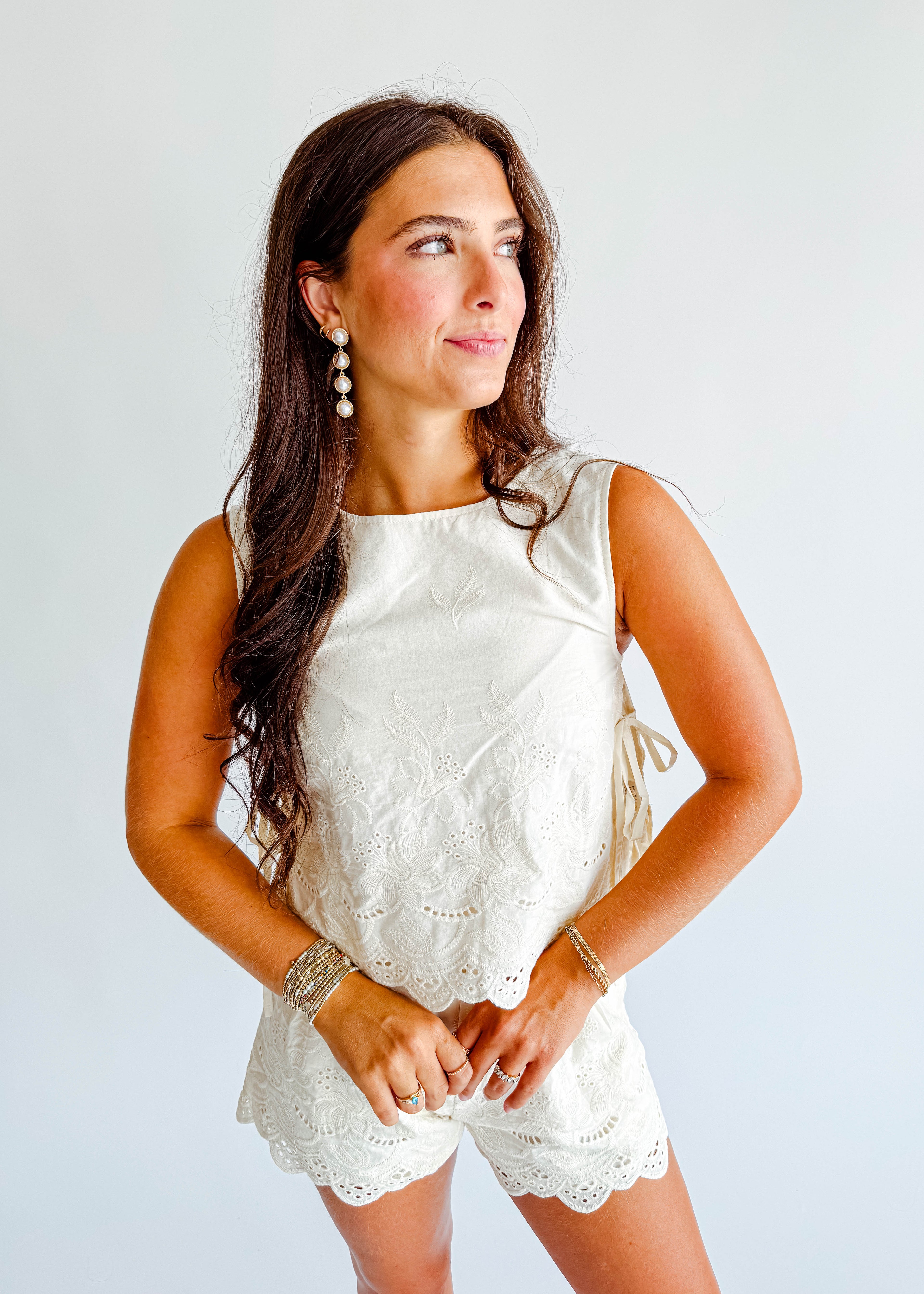 Cambria Embroidered Set