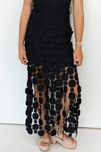 Anniston Textured Midi Dress