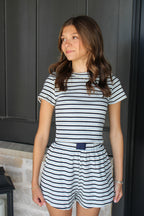 Sophie Stripe Lounge Top