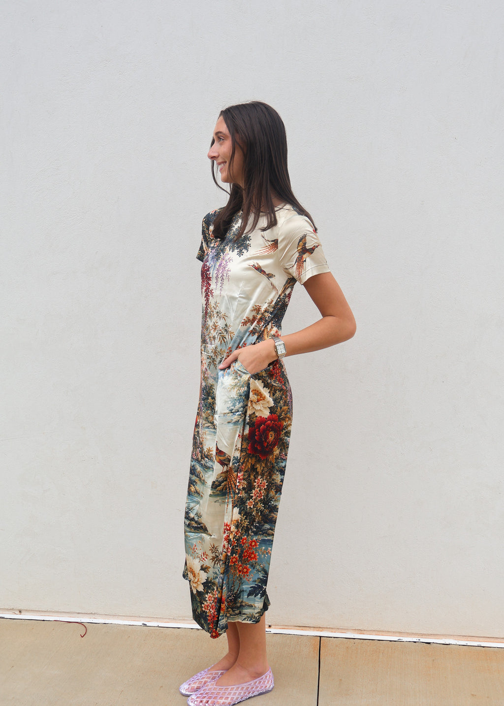 Lyla Garden Midi Dress