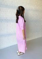Stella Striped Midi Dress