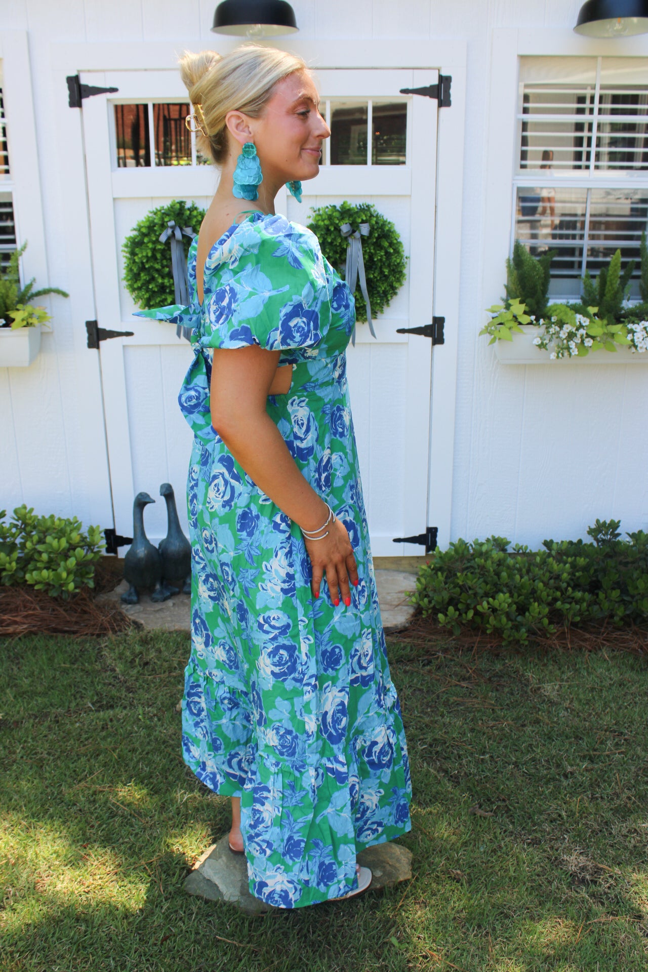Elowen Tie Back Maxi Dress