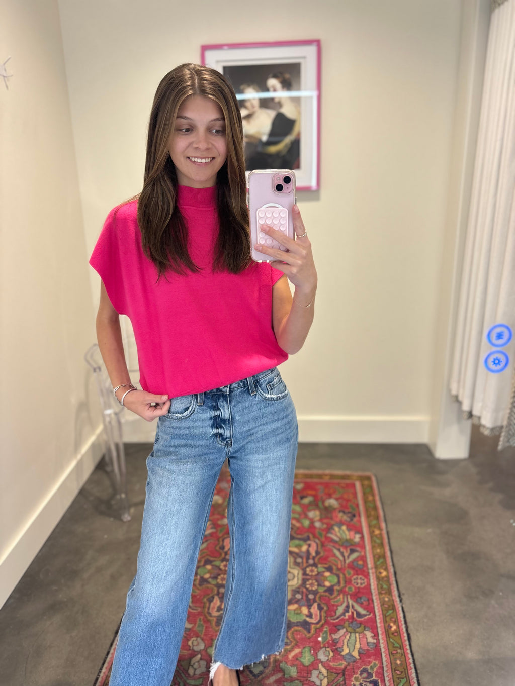 Marina Mock Neck Top