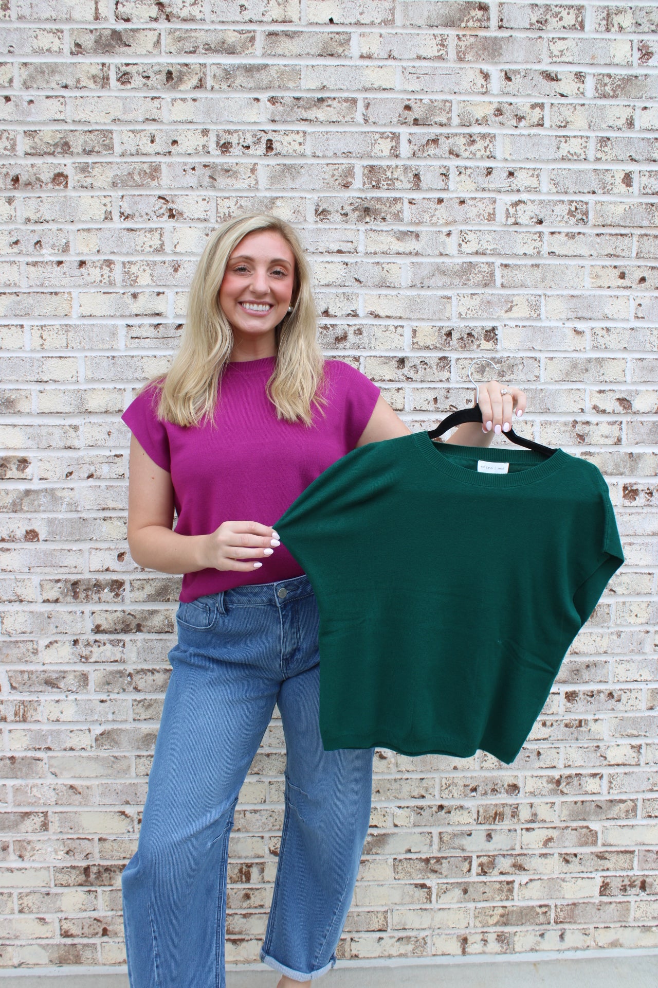 Summer Knit Blouse