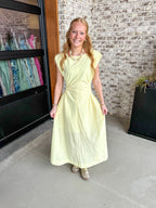 Mabel Ruched Midi Dress