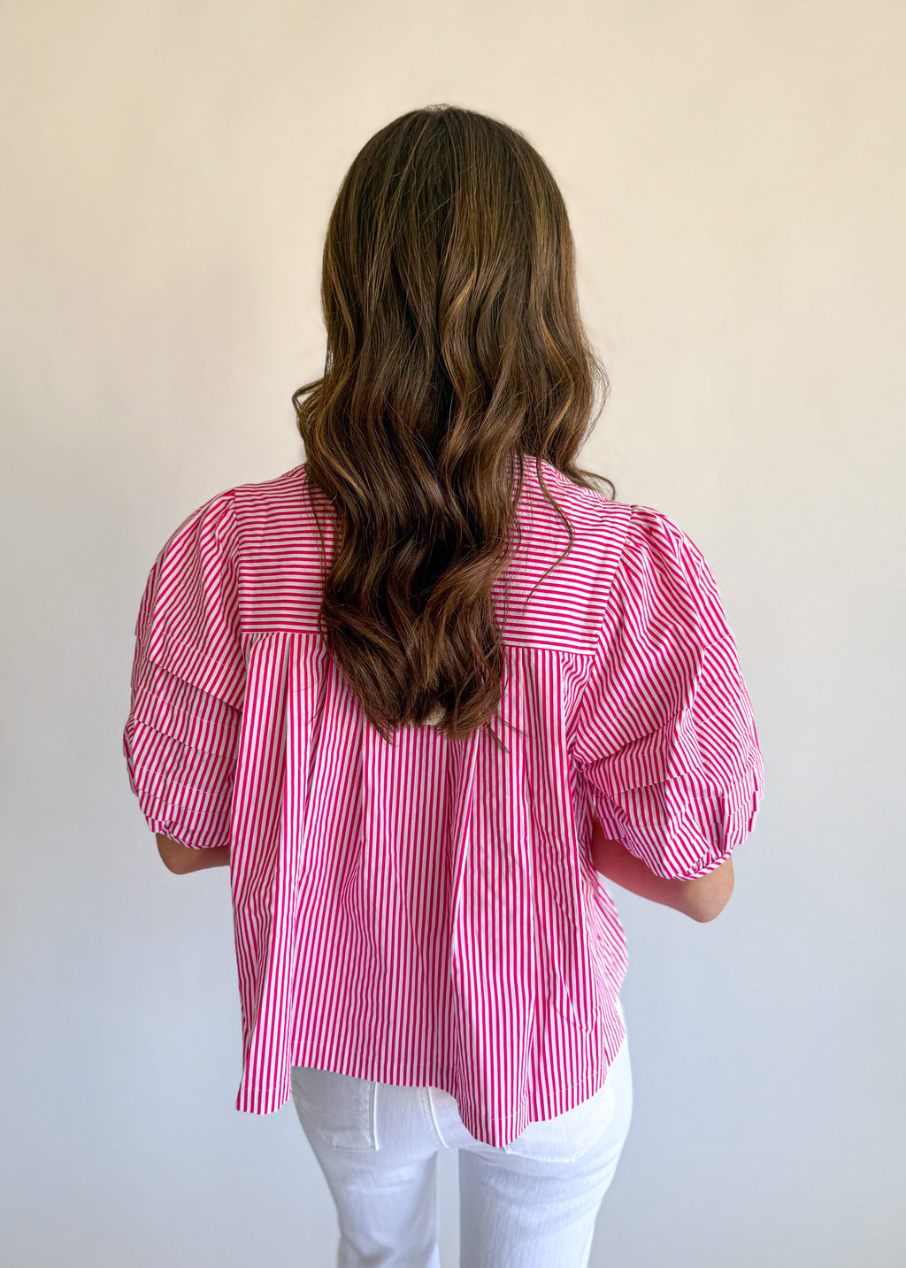 Lottie Puff Sleeve Swing Top