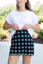 Riviera Crochet Mini Skirt