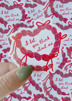 Typo Lettering Co Sticker