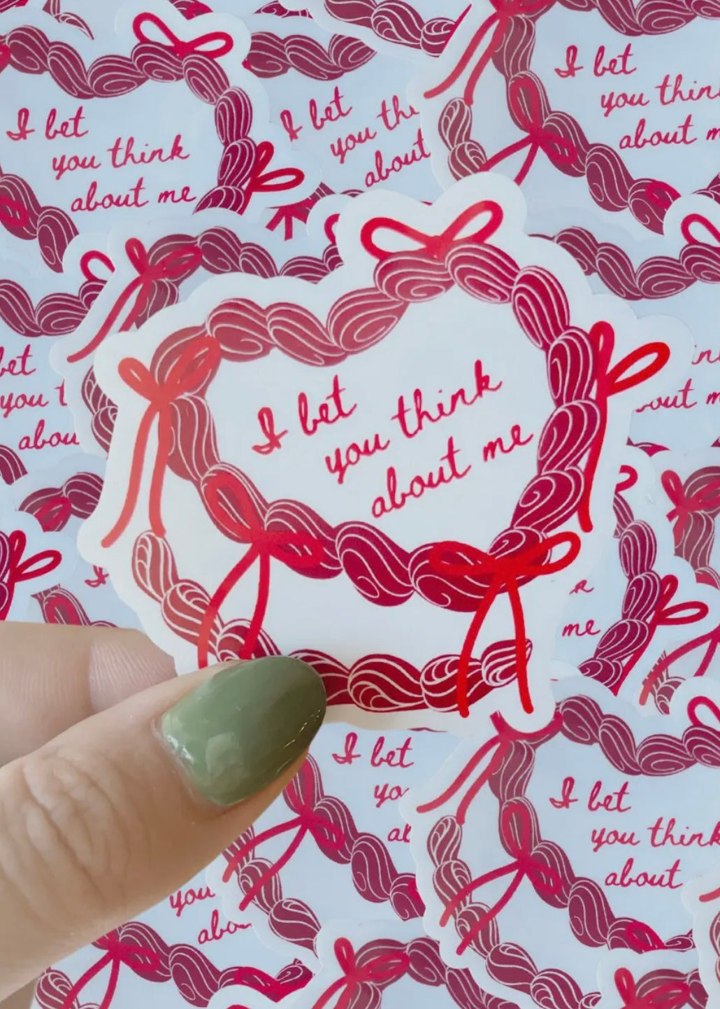 Typo Lettering Co Sticker
