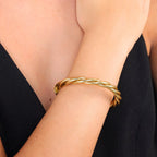 Aura Twist All-Weather Bangle