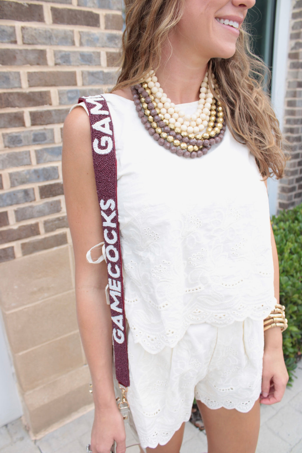 South Carolina Beaded Purse Strap