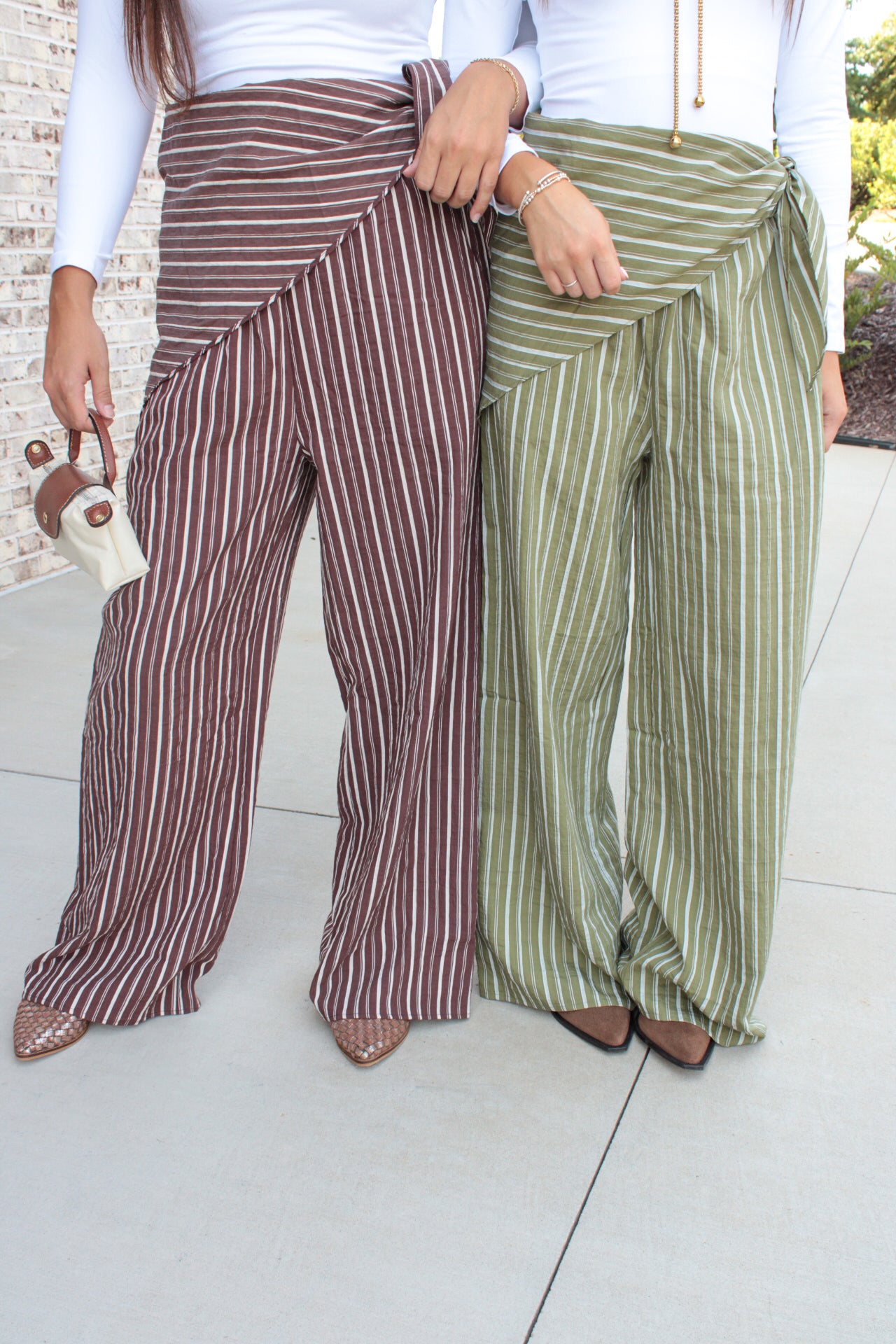 Stephanie Wrap Wide Leg Pants