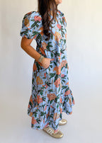Bloomfield Floral Tiered Midi Dress