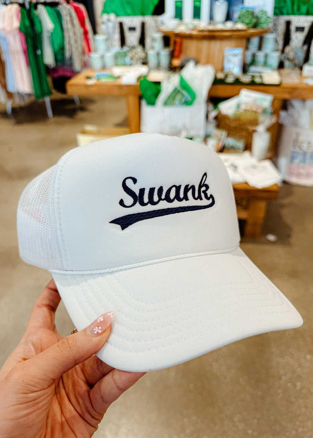Swoosh Trucker Hat
