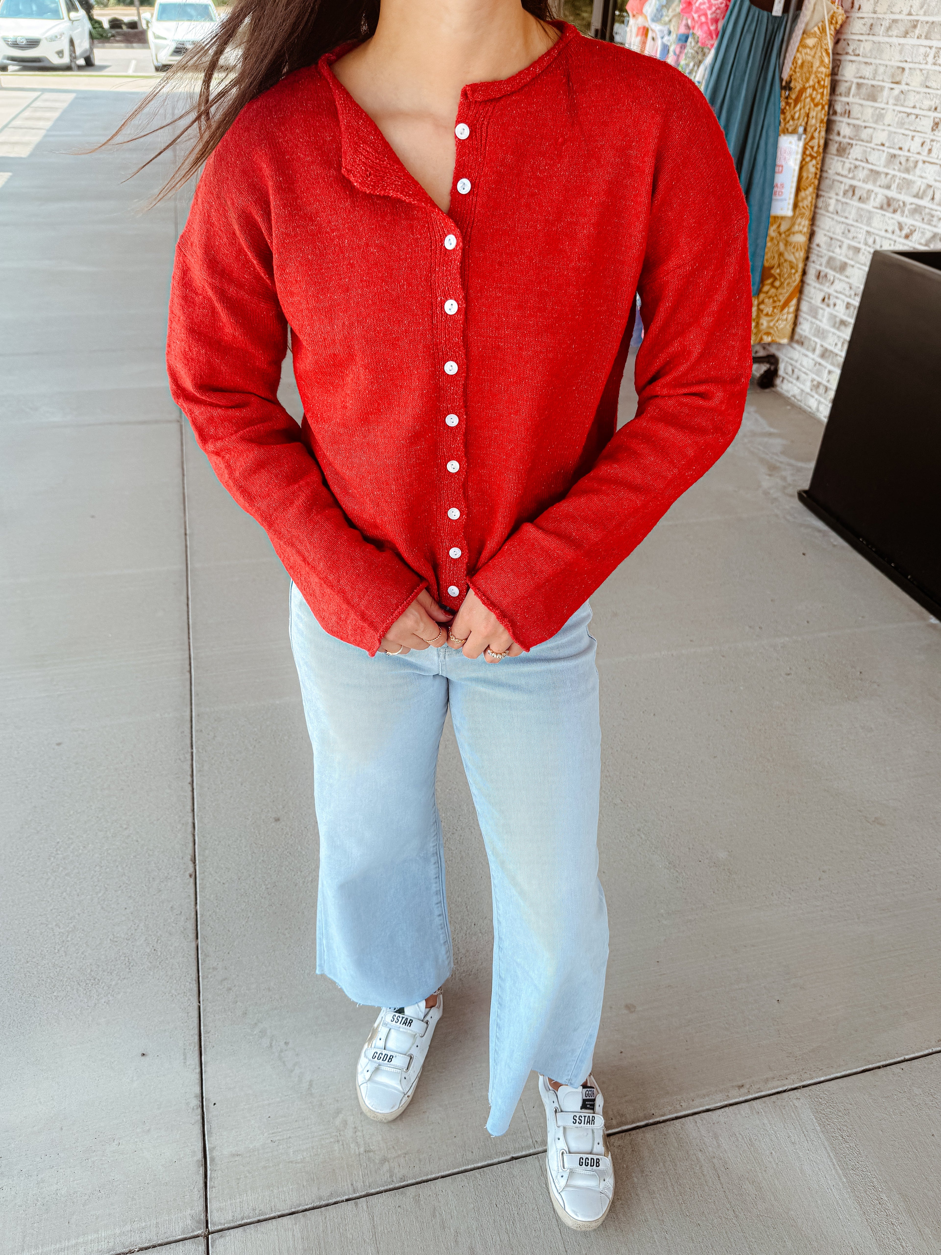 Ruby Button-Up Cardigan