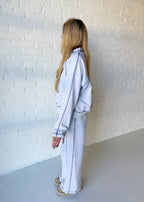 Reverse Stitched Details Pullover