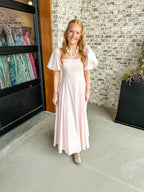 Rosalie Garden Square Midi Dress