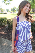 Zelda Zebra Stripe Top