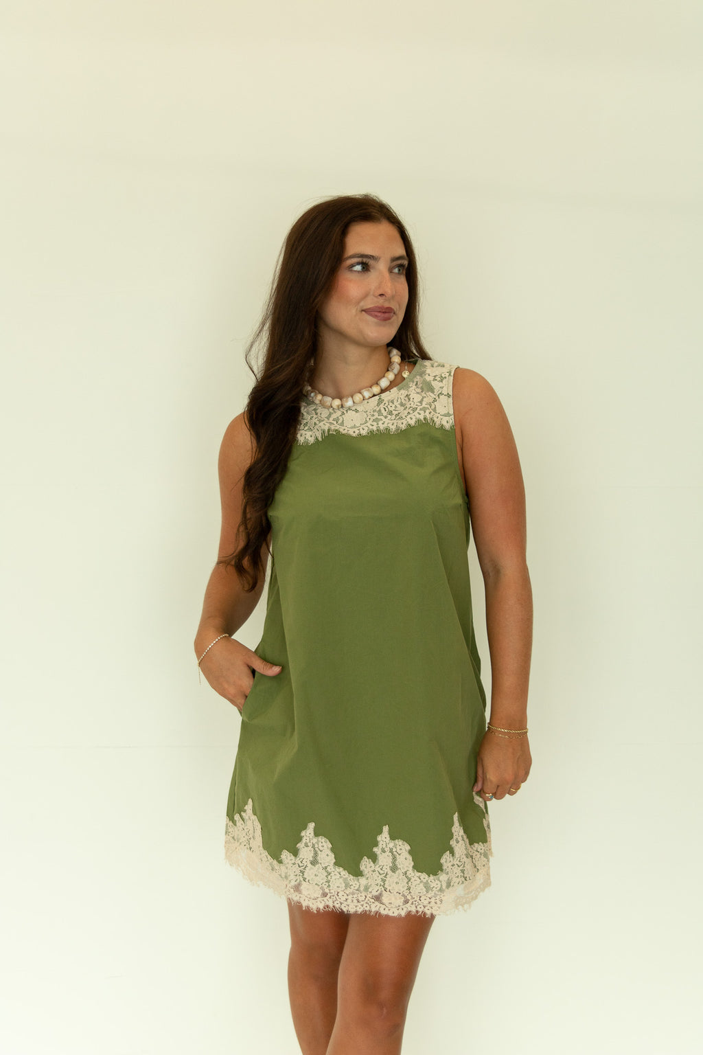 Amara Lace Mini Dress