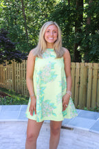 Savannah Hydrangea Swing Dress