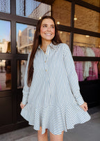 Lacey Long Sleeves Mini Dress