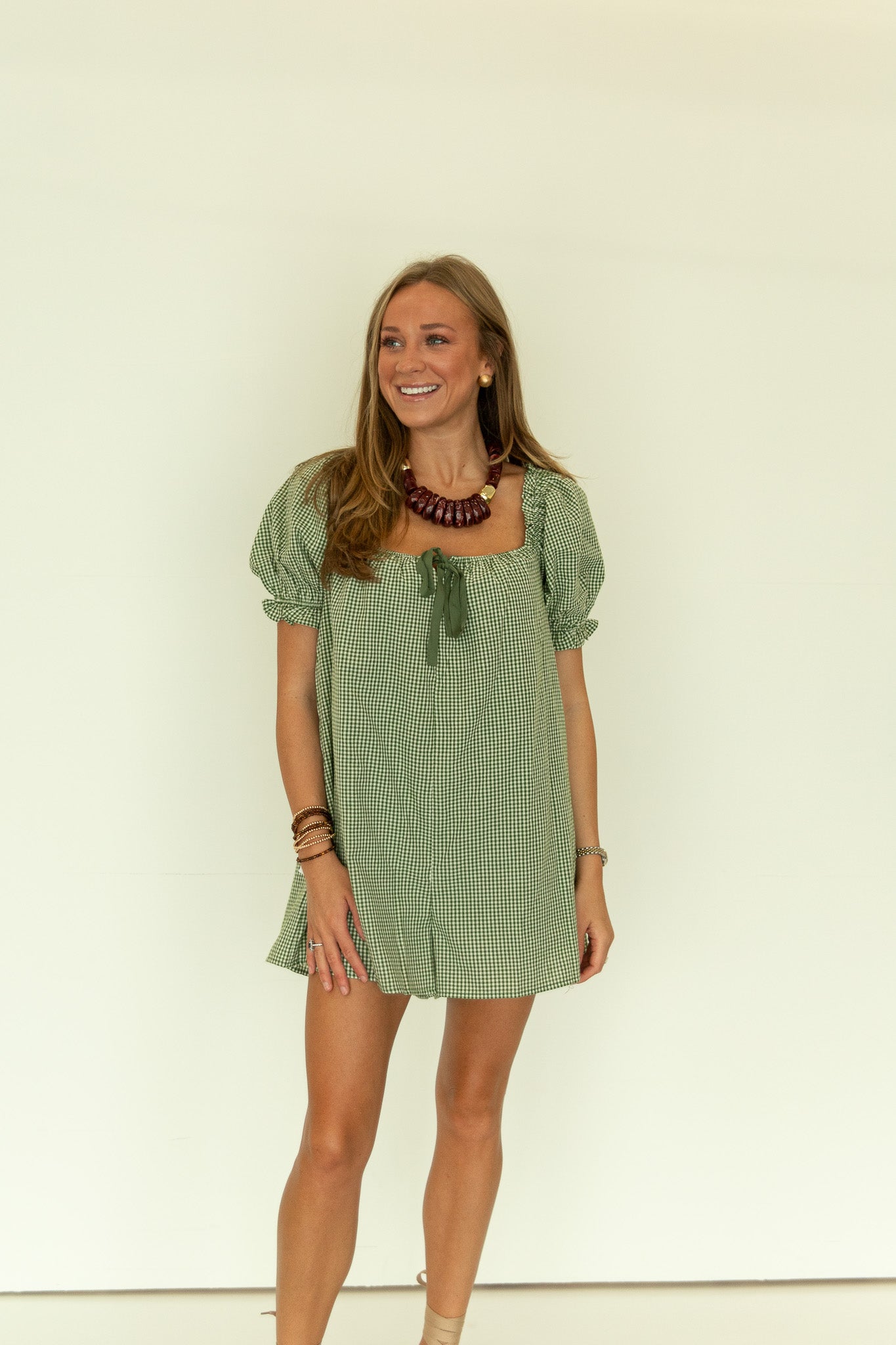Montrose Gingham Romper