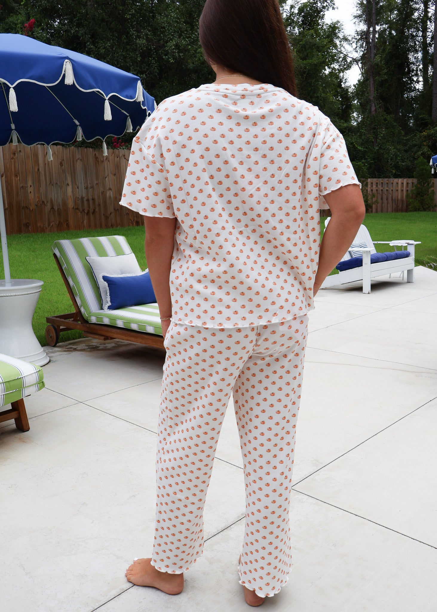 Pumpkin Pajama Top