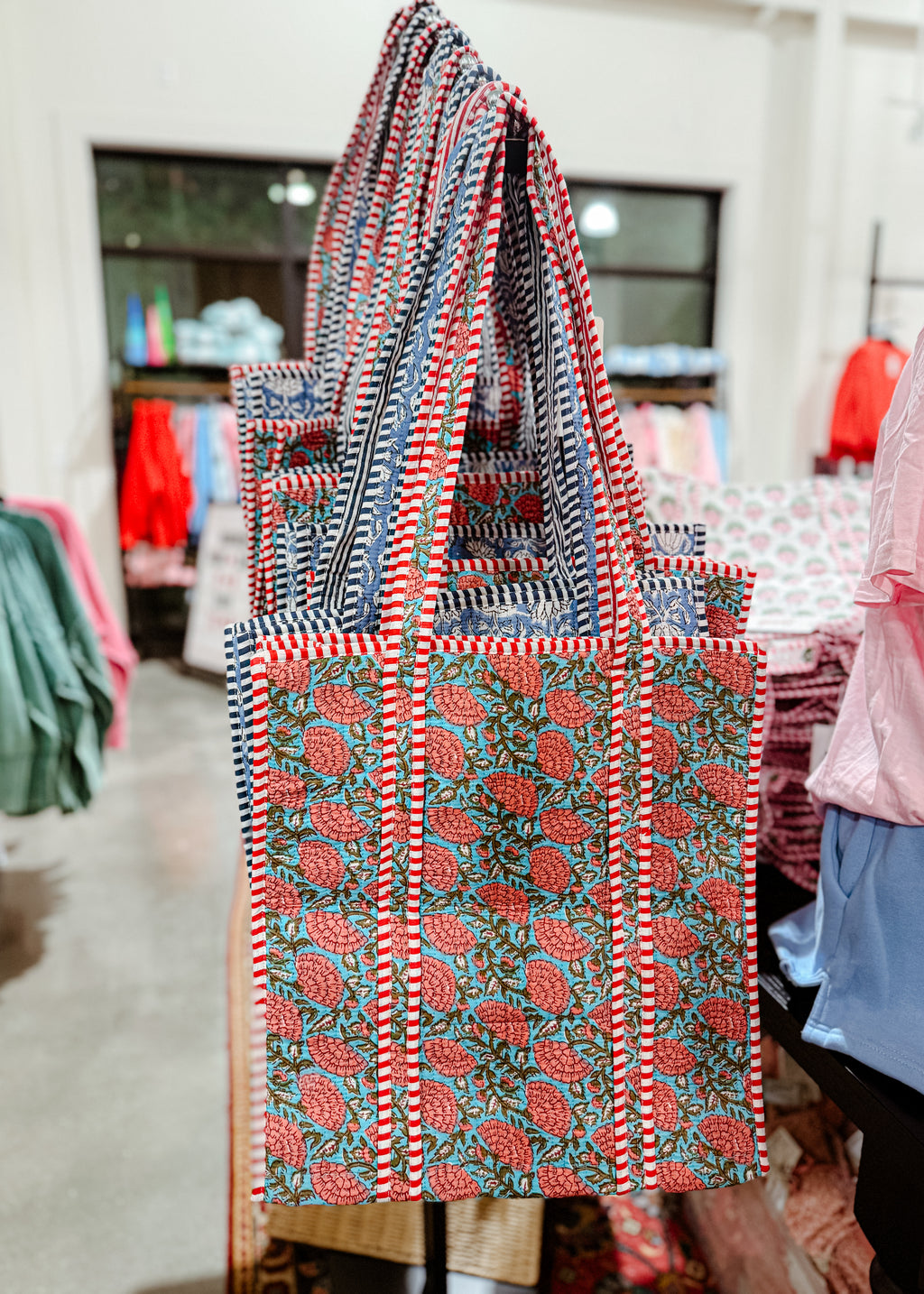 Everyday Quilted Tote Bag