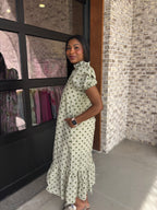 Amber Polka Dot Midi Dress