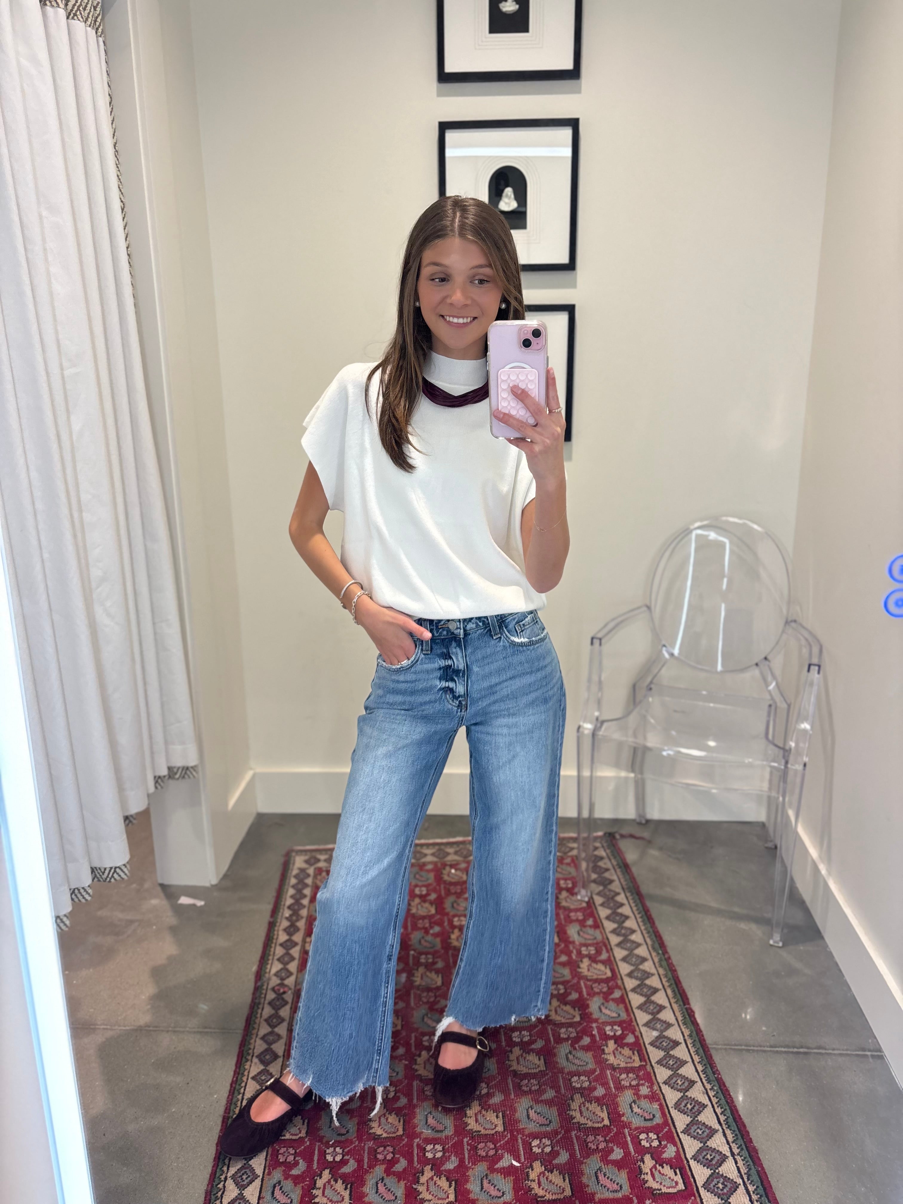 Marina Mock Neck Top